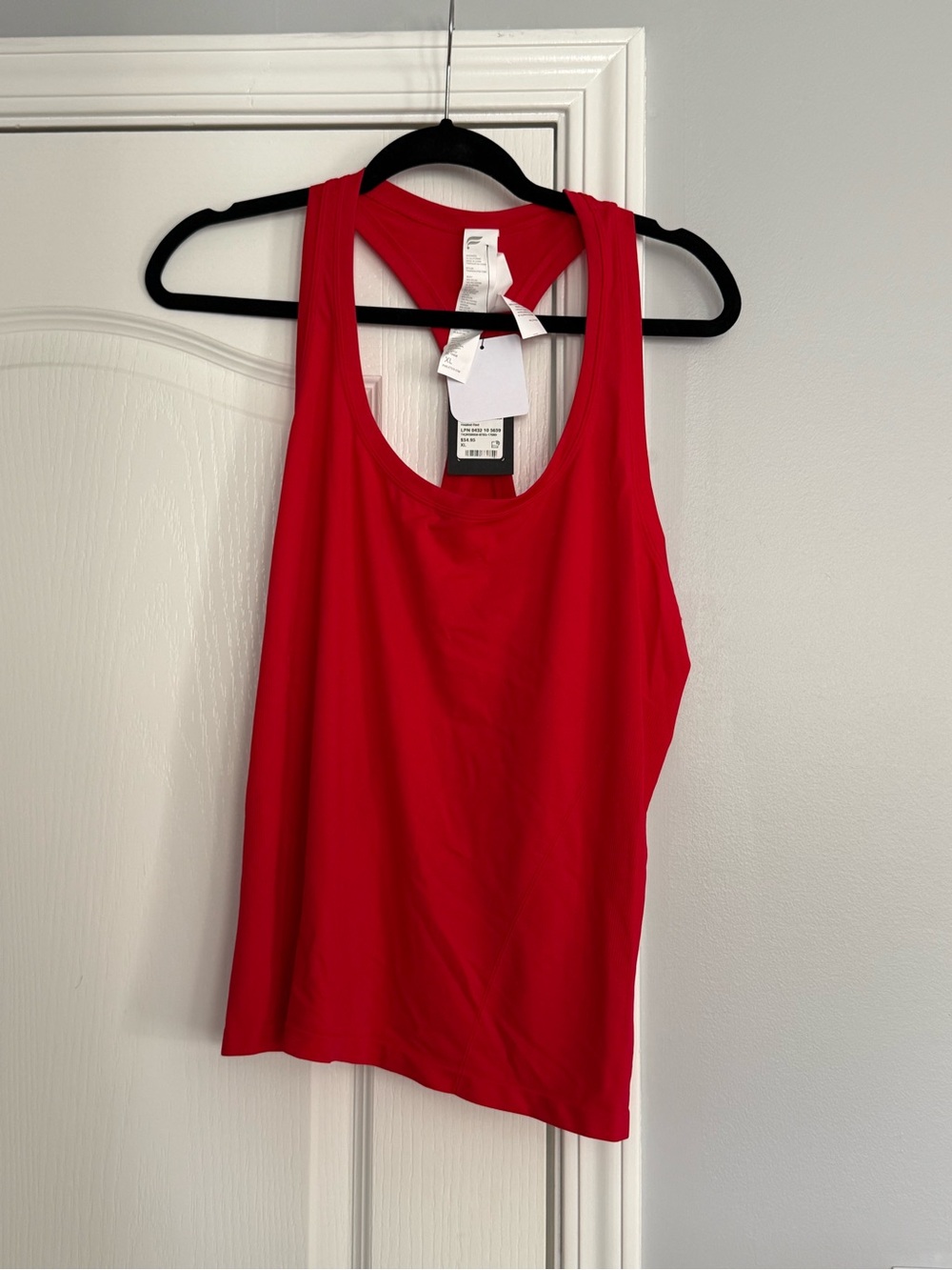 Fabletics Red Racerback Tank Top - Women